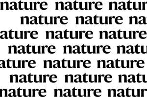 logo de la revue nature