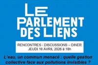 Rencontre avec Christelle Gramaglia sur le thème "L’Eau, un commun menacé : quelle gestion collective face aux pollutions invisibles ?"